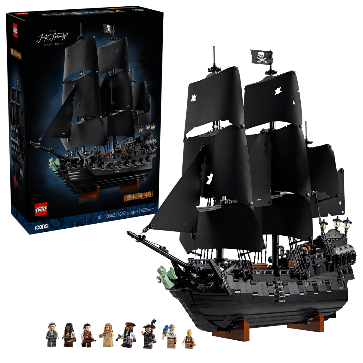 Het piratenschip van kapitein Jack Sparrow