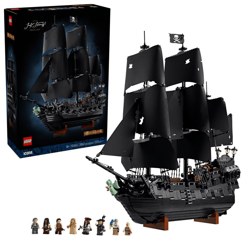 Het piratenschip van kapitein Jack Sparrow